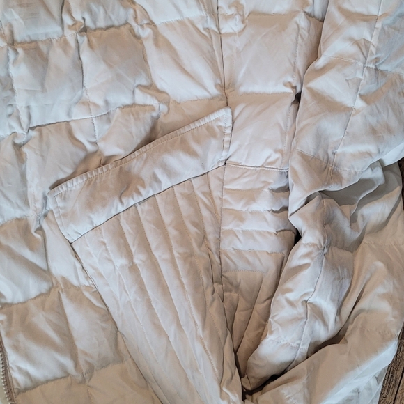 XOXO Women's Off-White Puffer Coat - Picture 8 of 10